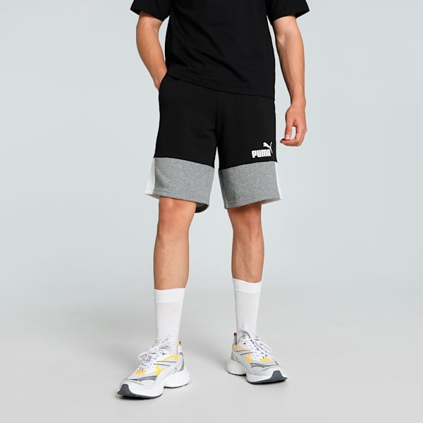 Men's Colorblock 10" Shorts, Puma Black, extralarge-IND